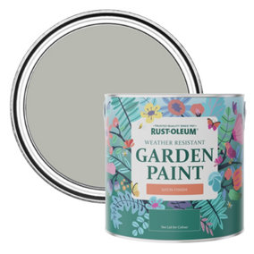 Rust-Oleum Grey Tree Satin Garden Paint 2.5L