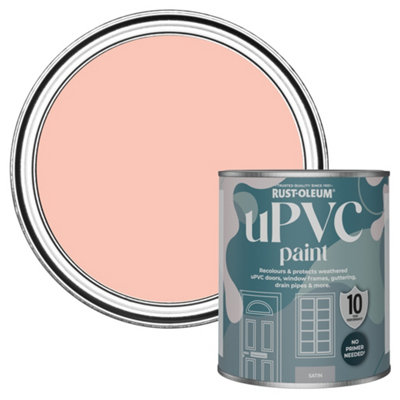 Rust-Oleum Happy As A Clam Satin UPVC Paint 750ml