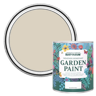 Rust-Oleum Hessian Matt Garden Paint 750ml