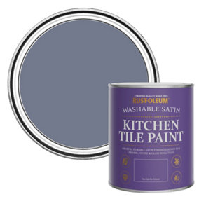 Rust-Oleum Hush Satin Kitchen Tile Paint 750ml