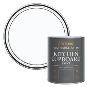 Rust-Oleum Icecap Satin Kitchen Cupboard Paint 750ml