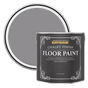 Rust-Oleum Iris Chalky Finish Floor Paint 2.5L