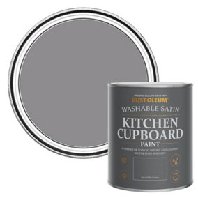 Rust-Oleum Iris Satin Kitchen Cupboard Paint 750ml
