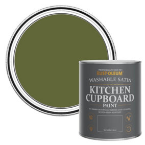 Rust-Oleum Jasper Satin Kitchen Cupboard Paint 750ml
