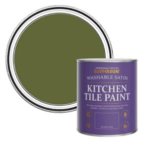 Rust-Oleum Jasper Satin Kitchen Tile Paint 750ml