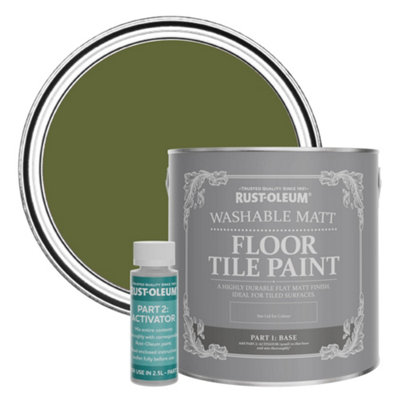 Rust-Oleum Jasper Washable Matt Floor Tile Paint 2.5L