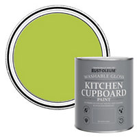 Rust-Oleum Key Lime Gloss Kitchen Cupboard Paint 750ml