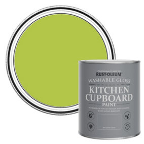 Rust-Oleum Key Lime Gloss Kitchen Cupboard Paint 750ml