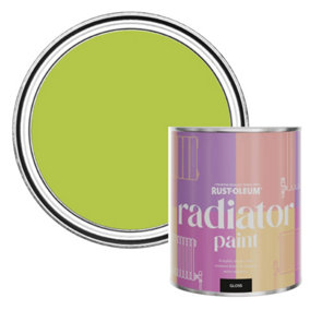 Rust-Oleum Key Lime Gloss Radiator Paint 750ml