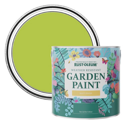 Rust-Oleum Key Lime Matt Garden Paint 2.5L