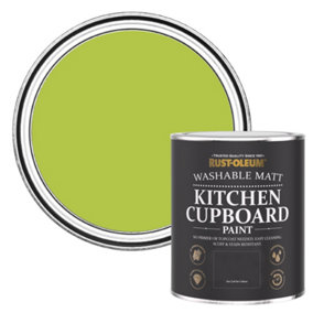 Rust-Oleum Key Lime Matt Kitchen Cupboard Paint 750ml