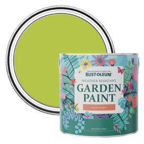 Rust-Oleum Key Lime Satin Garden Paint 2.5L