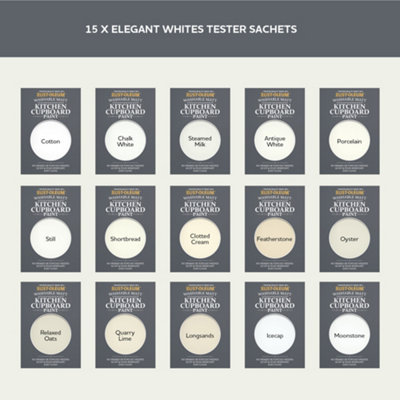 RustOleum Kitchen Cupboard Paint Tester Sachets in Matt Finish