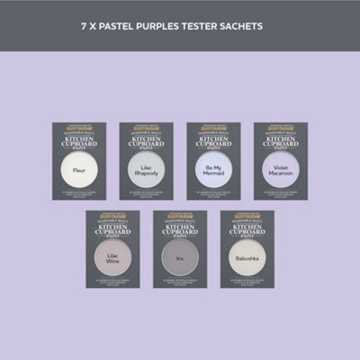 RustOleum Kitchen Cupboard Paint Tester Sachets in Matt Finish