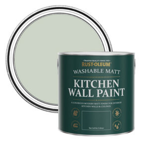 Rust-Oleum Laurel Green Matt Kitchen Wall Paint 2.5l
