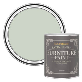 Rust-Oleum Laurel Green Satin Furniture Paint 750ml