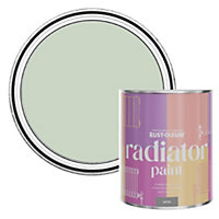 Rust-Oleum Laurel Green Satin Radiator Paint 750ml
