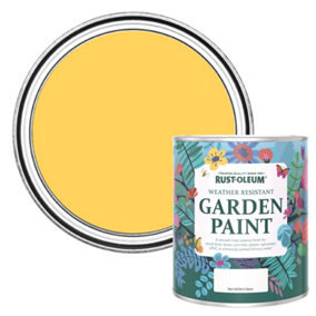 Rust-Oleum Lemon Jelly Matt Garden Paint 750ml