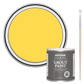 Rust-Oleum Lemon Sorbet Floor Grout Paint 250ml