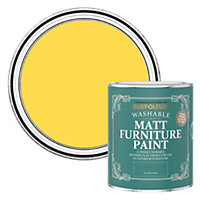 Rust-Oleum Lemon Sorbet Matt Furniture Paint 750ml