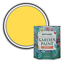 Rust-Oleum Lemon Sorbet Satin Garden Paint 750ml