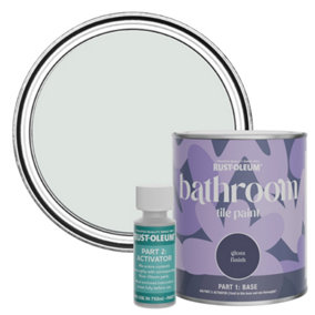 Rust-Oleum Library Grey Gloss Bathroom Tile Paint 750ml