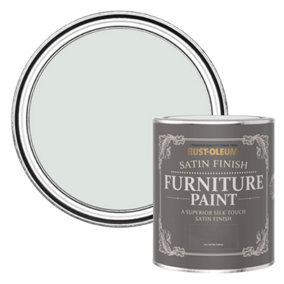 Rust-Oleum Library Grey Satin Furniture Paint 750ml