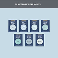 Rust-Oleum Light Blue Chalky Wall & Ceiling Paint Tester Samples - 10ml