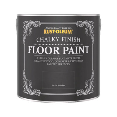 Rust-Oleum Lilac Wine Chalky Finish Floor Paint 2.5L