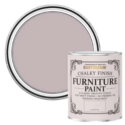 Rust-Oleum Lilac Wine Chalky Furniture Paint 750ml