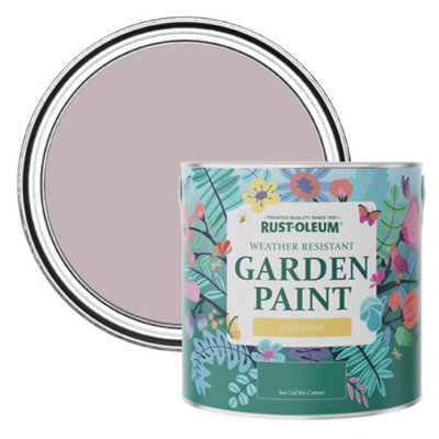 Rust-Oleum Lilac Wine Matt Garden Paint 2.5L