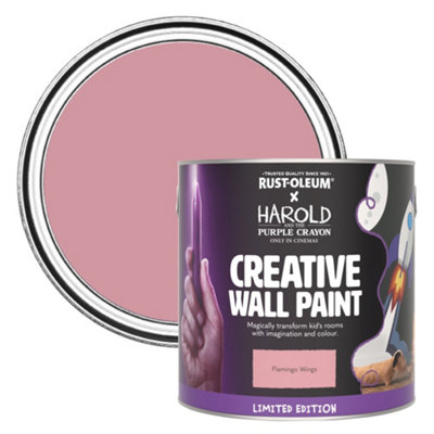 Rust-Oleum Limited Edition Creative Wall Paint - Flamingo Wings 2.5L