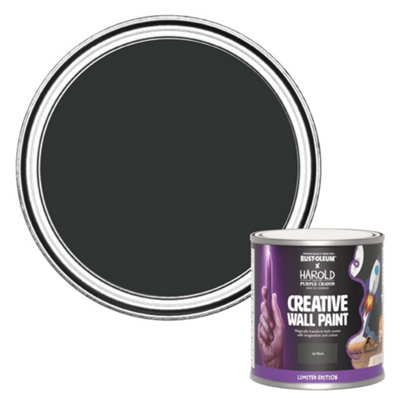 Rust-Oleum Limited Edition Creative Wall Paint - Jet Black 250ml