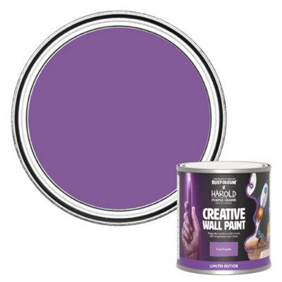 Rust-Oleum Limited Edition Creative Wall Paint - Purple Propeller 250ml ...