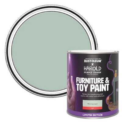 Rust-Oleum Limited Edition Matt Furniture & Toy Paint - Mint Icecream 750ml