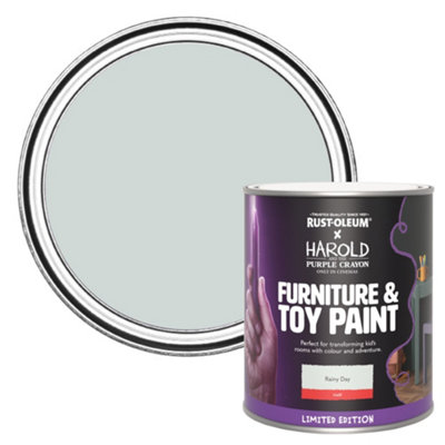 Rust-Oleum Limited Edition Matt Furniture & Toy Paint - Rainy Day 750ml