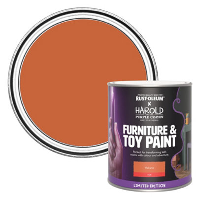 Rust-Oleum Limited Edition Matt Furniture & Toy Paint - Volcano 750ml