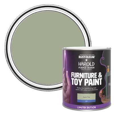 Rust-Oleum Limited Edition Satin Furniture & Toy Paint - Apple Tree 750ml