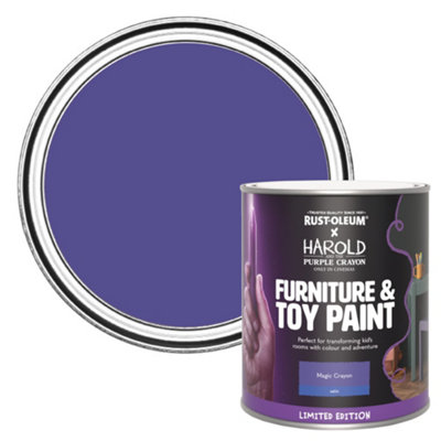 Rust-Oleum Limited Edition Satin Furniture & Toy Paint - Magic Crayon 750ml