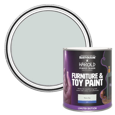 Rust-Oleum Limited Edition Satin Furniture & Toy Paint - Rainy Day 750ml