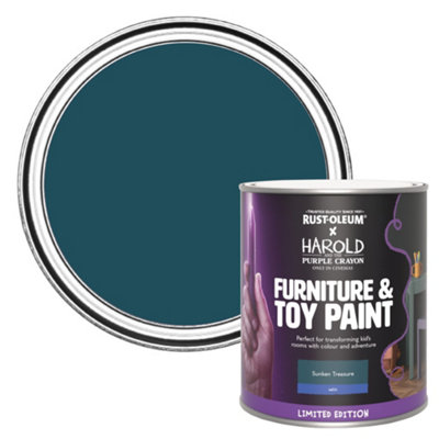 Rust-Oleum Limited Edition Satin Furniture & Toy Paint - Sunken Treasure 750ml