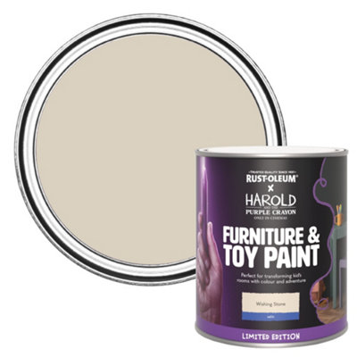 Rust-Oleum Limited Edition Satin Furniture & Toy Paint - Wishing Stone 750ml