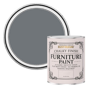 Rust-Oleum Marine Grey Chalky Furniture Paint 750ml