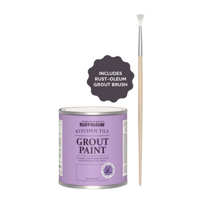 Rust-Oleum Marine Grey Kitchen Grout Paint 250ml