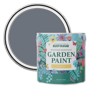Rust-Oleum Marine Grey Matt Garden Paint 2.5L
