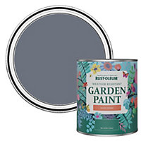 Rust-Oleum Marine Grey Satin Garden Paint 750ml