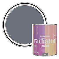 Rust-Oleum Marine Grey Satin Radiator Paint 750ml