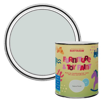 Rust-Oleum Matt Furniture & Toy Paint - Elephant Parade 750ml