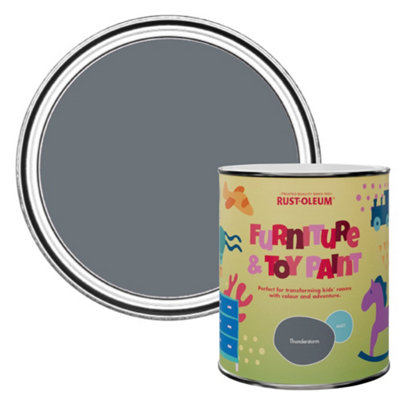 Rust-Oleum Matt Furniture & Toy Paint - Thunderstorm 750ml