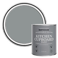 Rust-Oleum Mid-Anthracite Gloss Kitchen Cupboard Paint 750ml